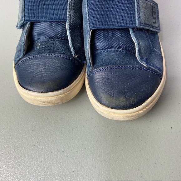UGG Toddler Rennon Low Blue Unisex Kids Sneakers Hook Loop Closure Size 10 - Picture 6 of 14